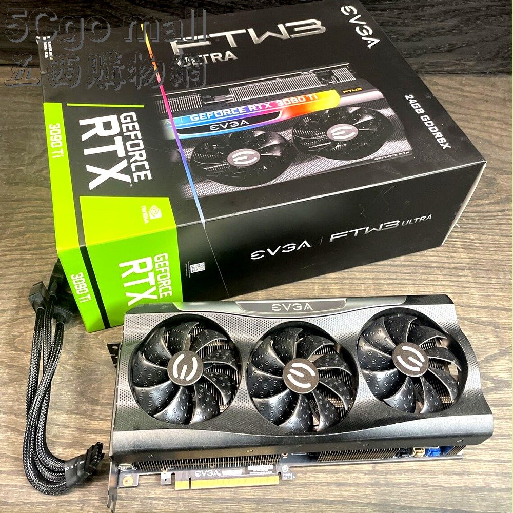 5Cgo【權宇】EVGA NVIDIA GeForce RTX 3090 Ti FTW3 Ultra 24GB LHR