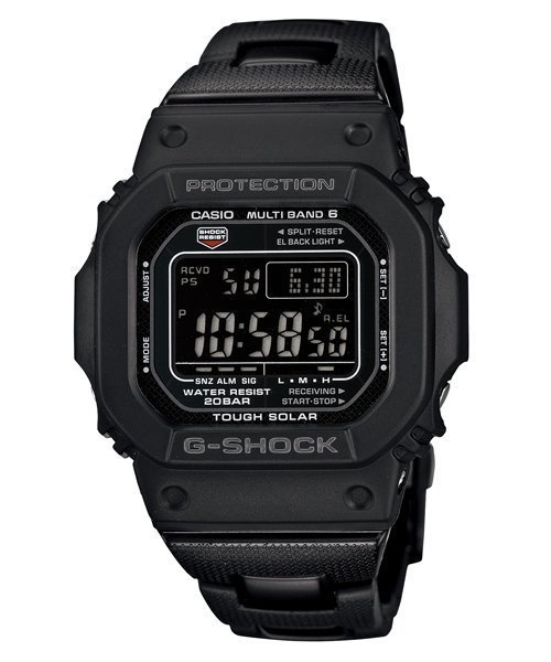 (附保卡發票）全新台灣CASIO總代理公司貨G-SHOCK 太陽能六局電波錶 GW-M5610UBC-1 DR ㄧ年保固