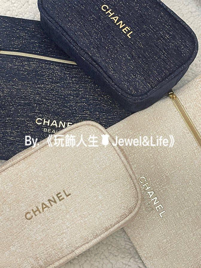 品牌VIP經典贈品MAKE UP系列💯 2023 限量聖誕款 Chanel 香奈兒 化妝包 收納包
