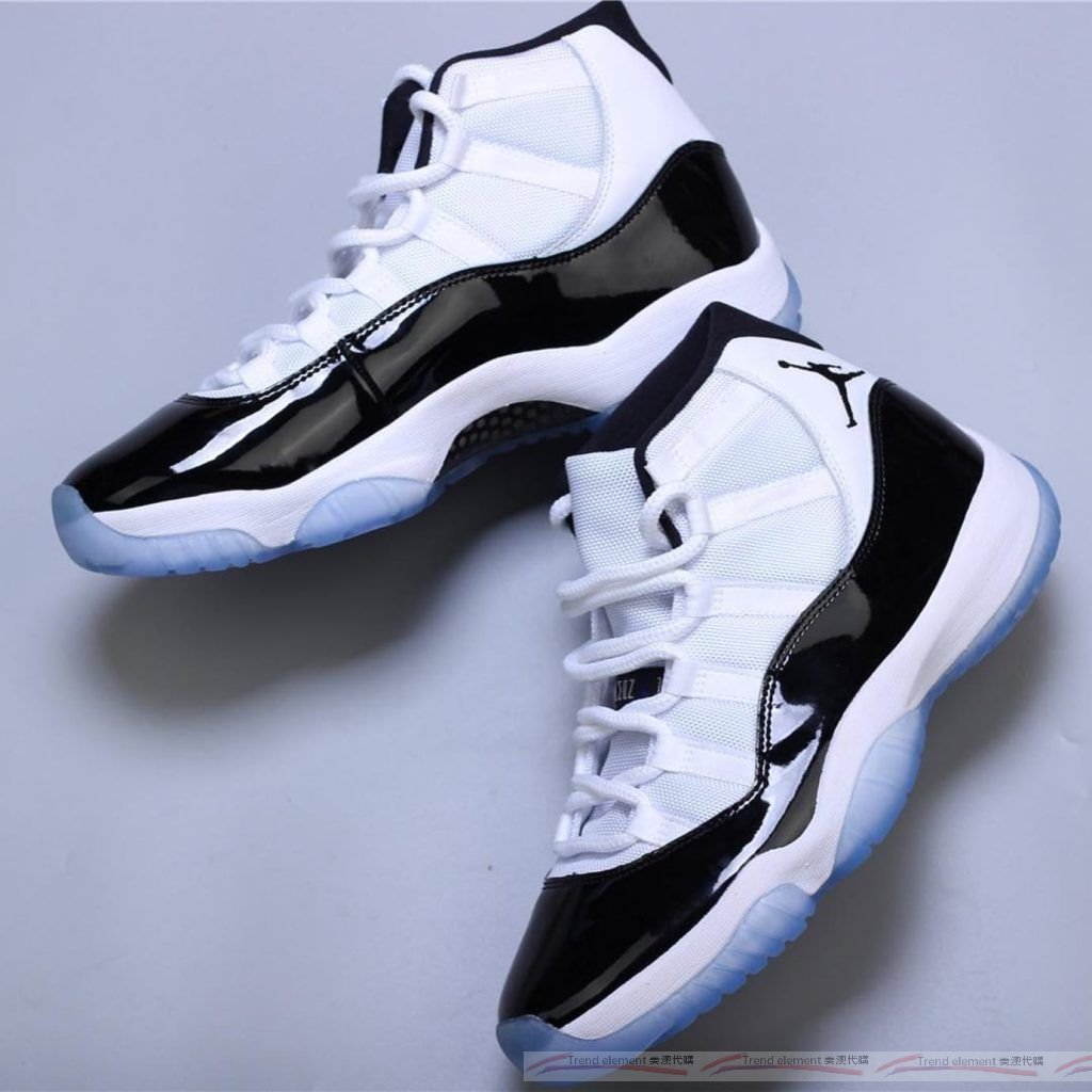 NIKE Air Jordan 11 AJ11 Concord 水晶藍底漆皮男378037-100 ~美澳代購