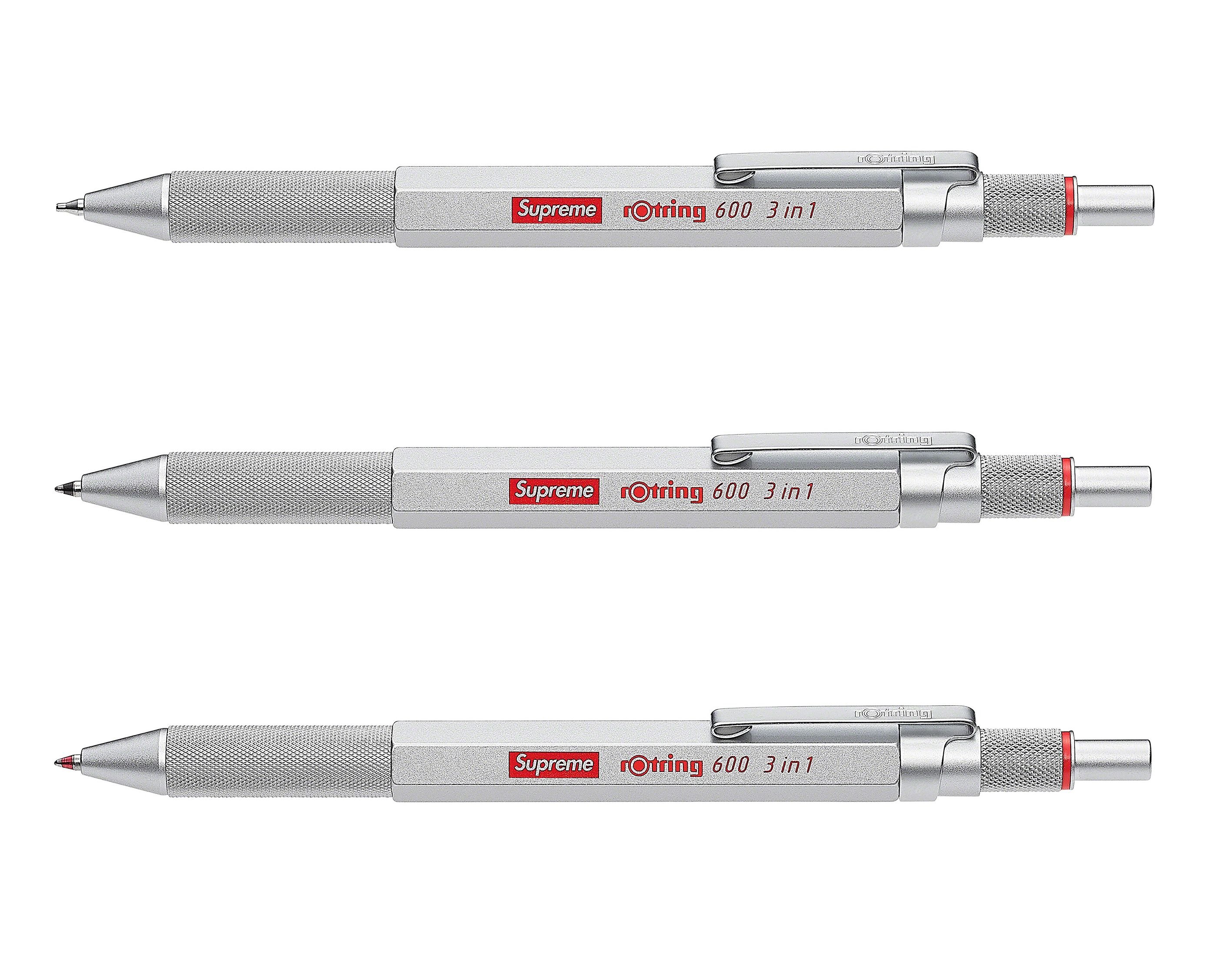 紐約范特西】預購SUPREME SS23 ROTRING 600 3-IN-1 三合一自動鉛筆原字