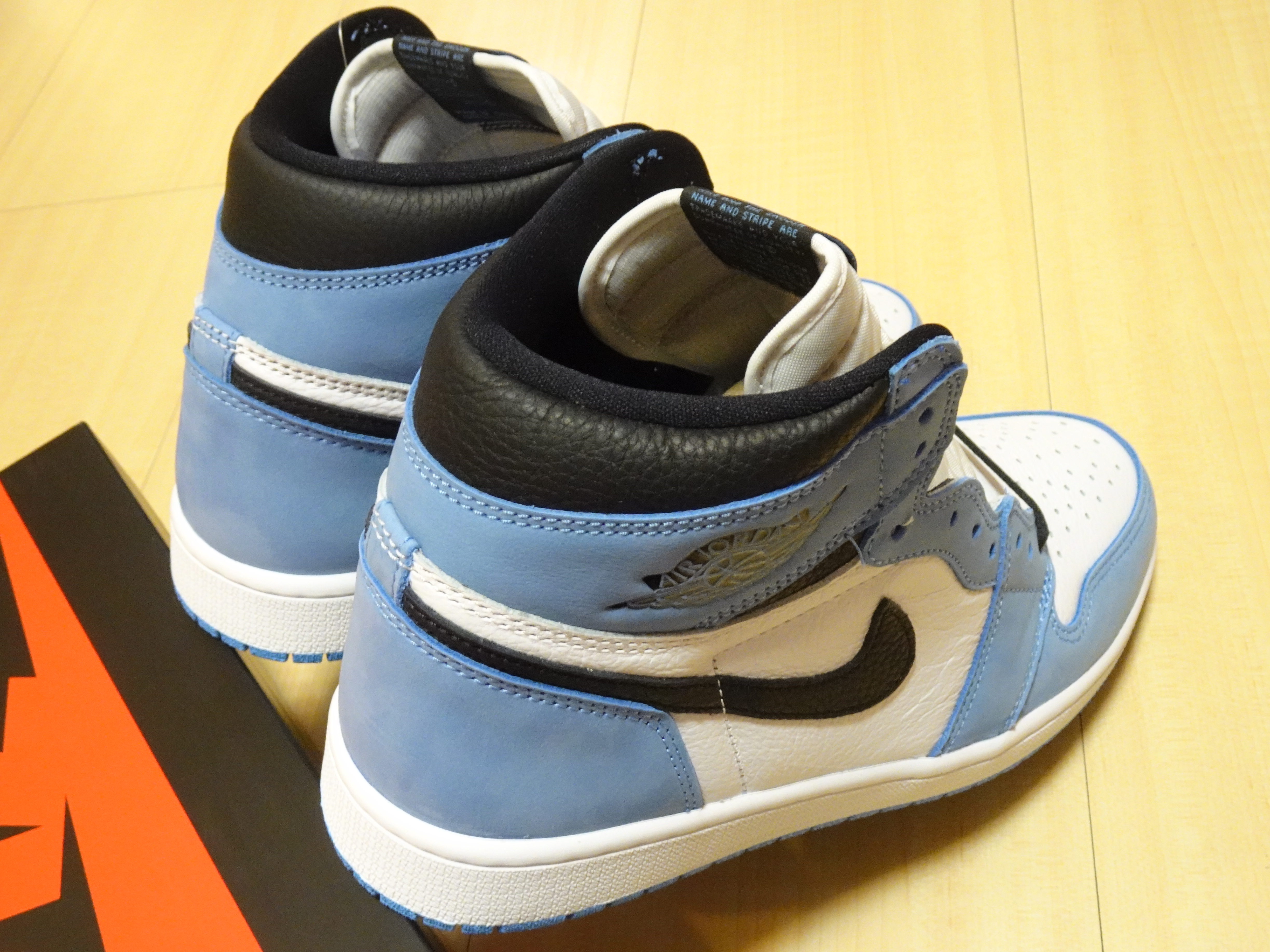 NIKE AIR JORDAN 1 RETRO HIGH OG UNC BLUE 北卡大學北卡藍555088-134