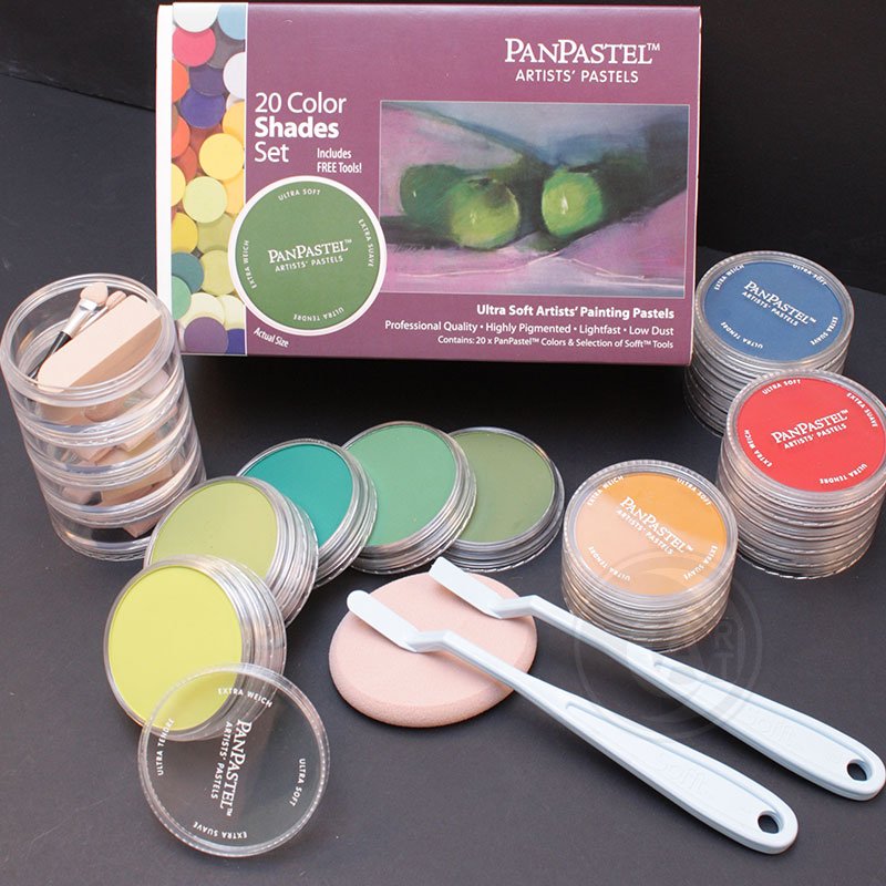 Panpastel 20 Color Shades Set