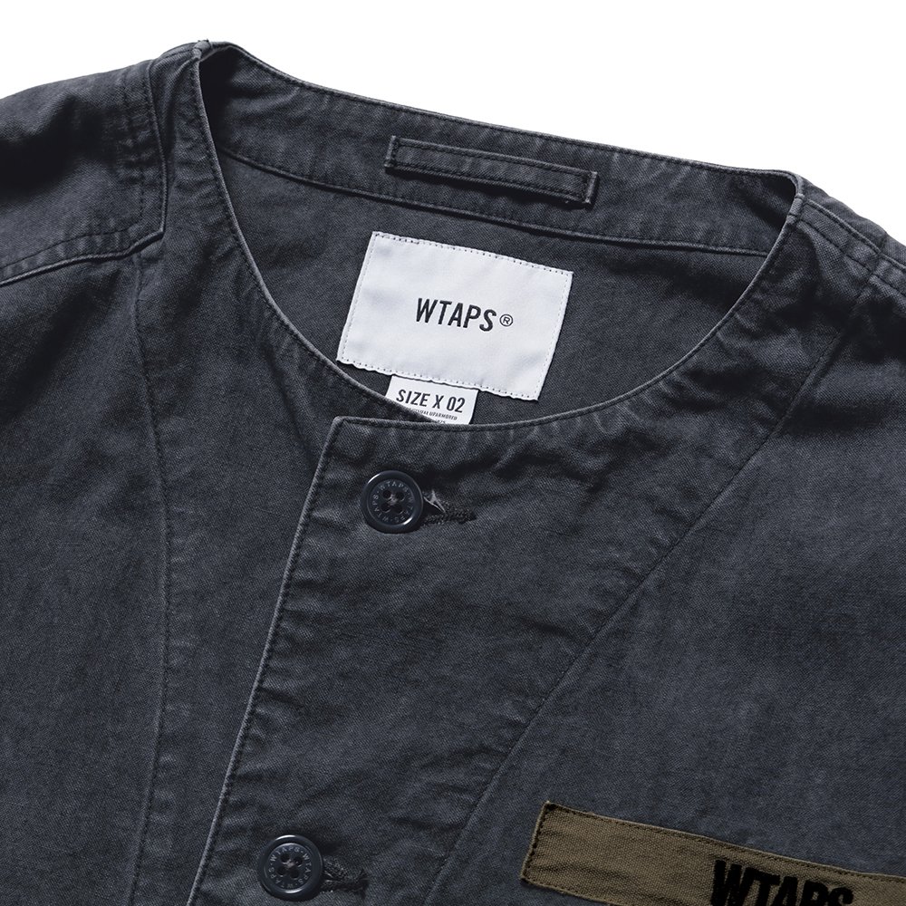 WTAPS SCOUT LS / SHIRT. COTTON. OXFORD-