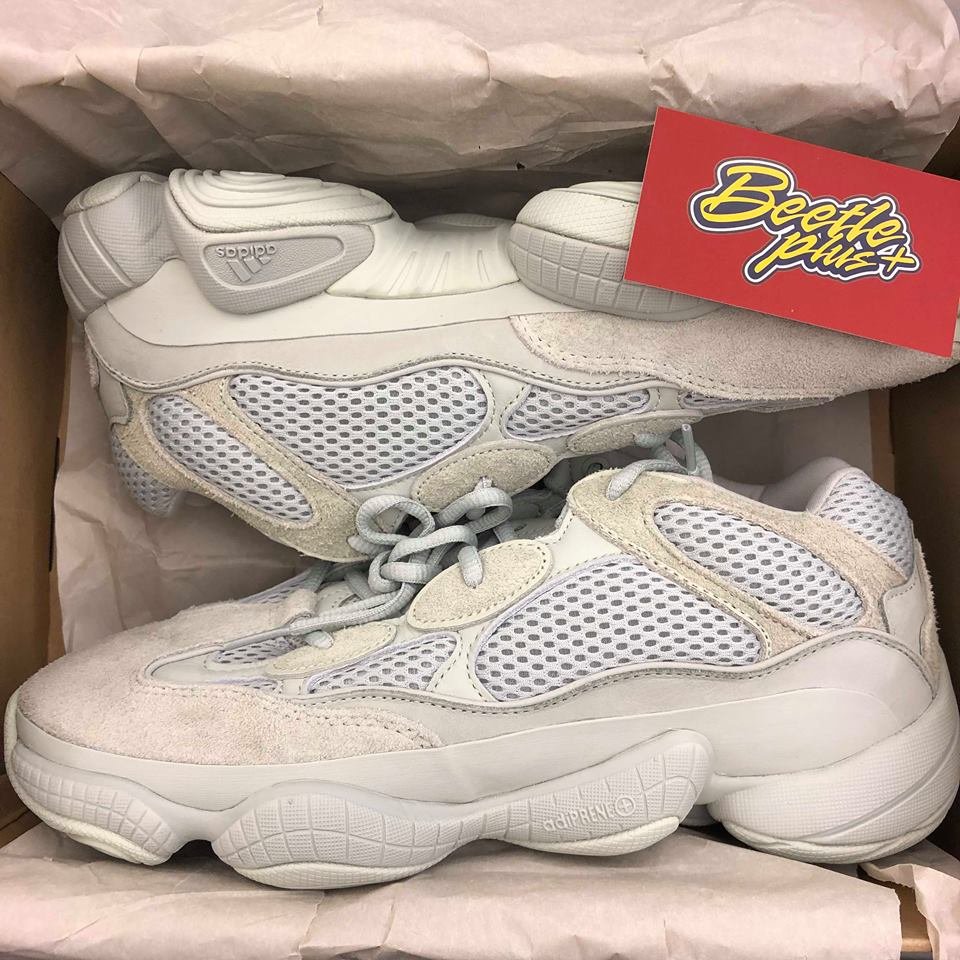 女碼 BEETLE ADIDAS YEEZY 500 SALT YEEZY500 EE7287 麂皮 肯爺 老爹鞋