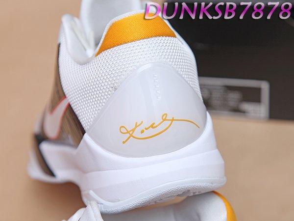 2020 NIKE KOBE V 5 PROTRO BRUCE LEE ALTERNATE 白黑黃CD4991-101