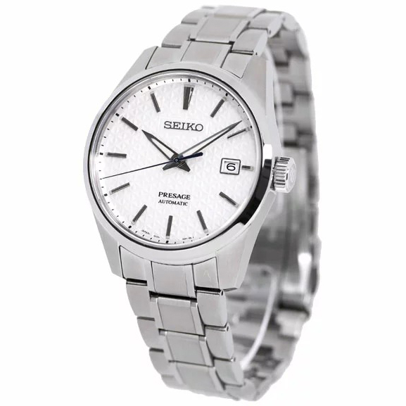 預購SEIKO PRESAGE SARX075 精工錶39mm 機械錶白色面盤鋼錶帶男錶女錶| Yahoo奇摩拍賣