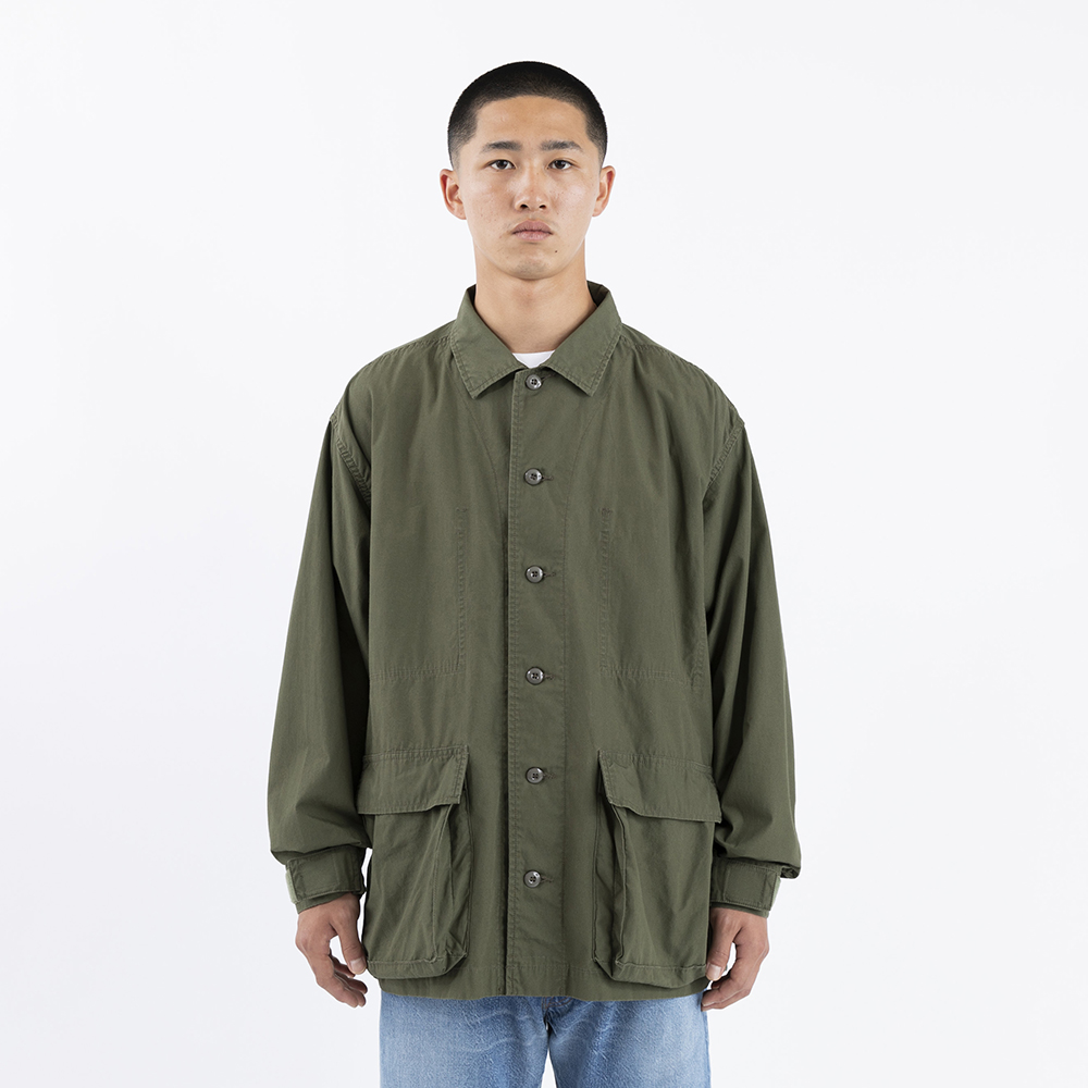 TSU 日本代購DCDT Descendant DWU TWILL SHIRT 工作外套襯衫2020AW