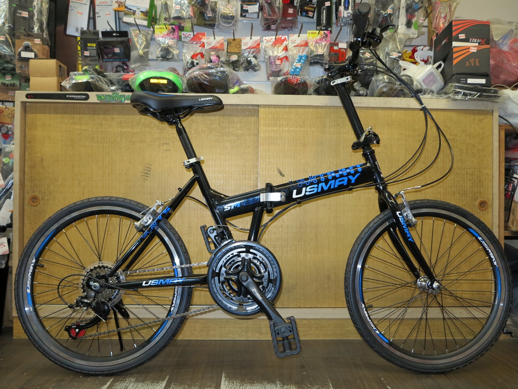 【冠鑫自行車】優世麥 USMAY SM-221 SHIMANO 21速 20吋 451輪組 摺疊車 小折 休閒 高雄