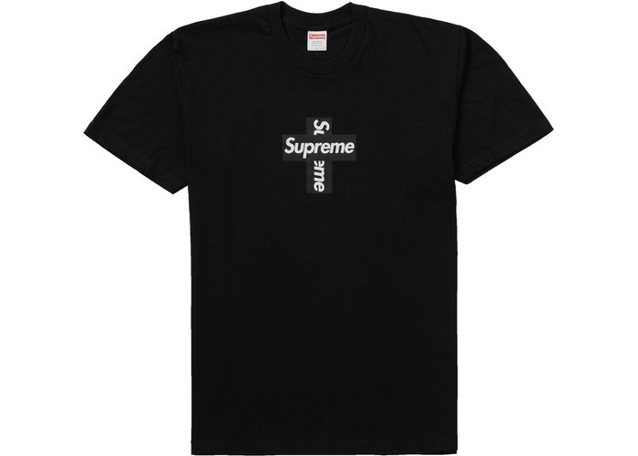 Supreme Cross Box Logo tee L