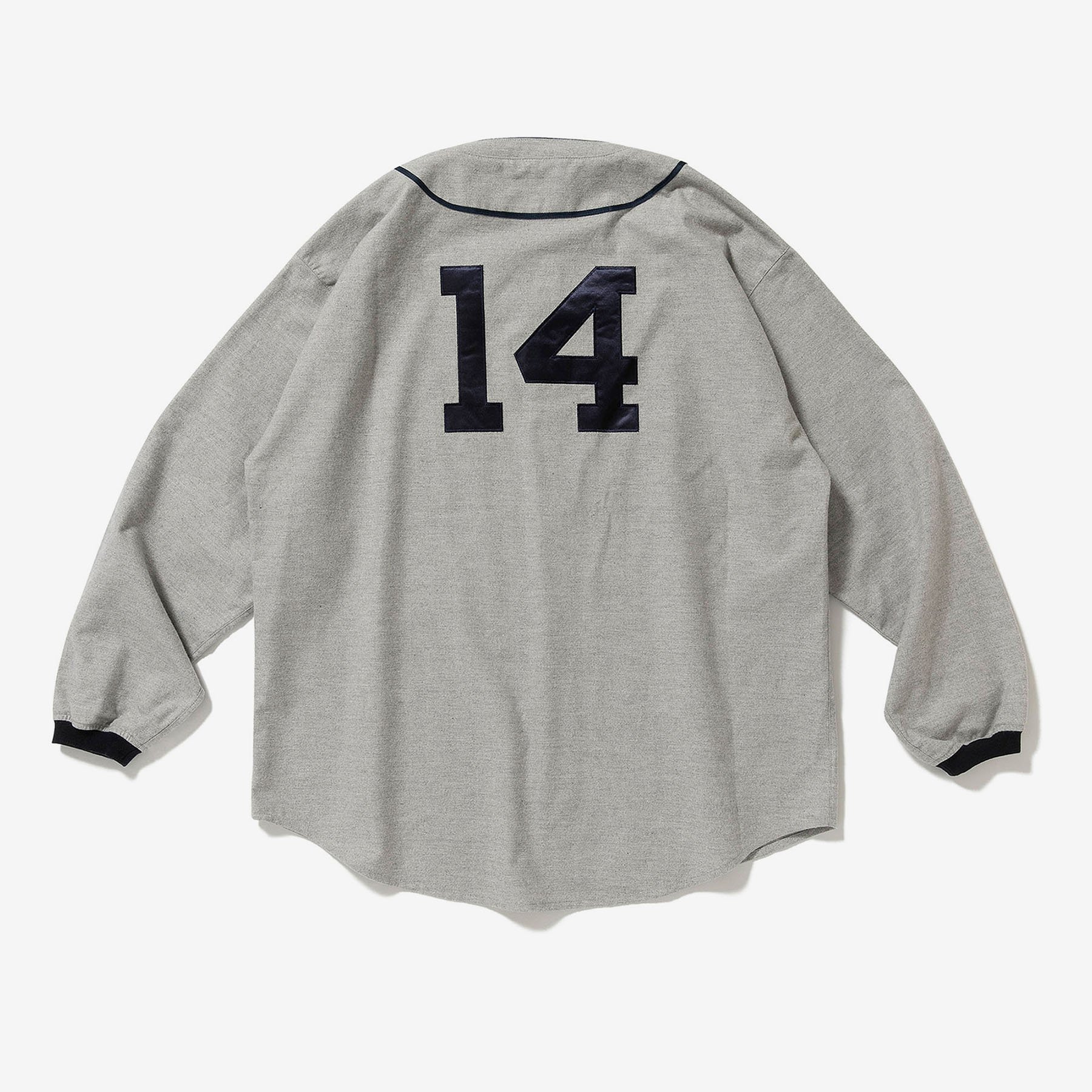 日貨代購CITY】2022SS DESCENDANT BLEEK BASEBALL SHIRT 棒球衣襯衫 