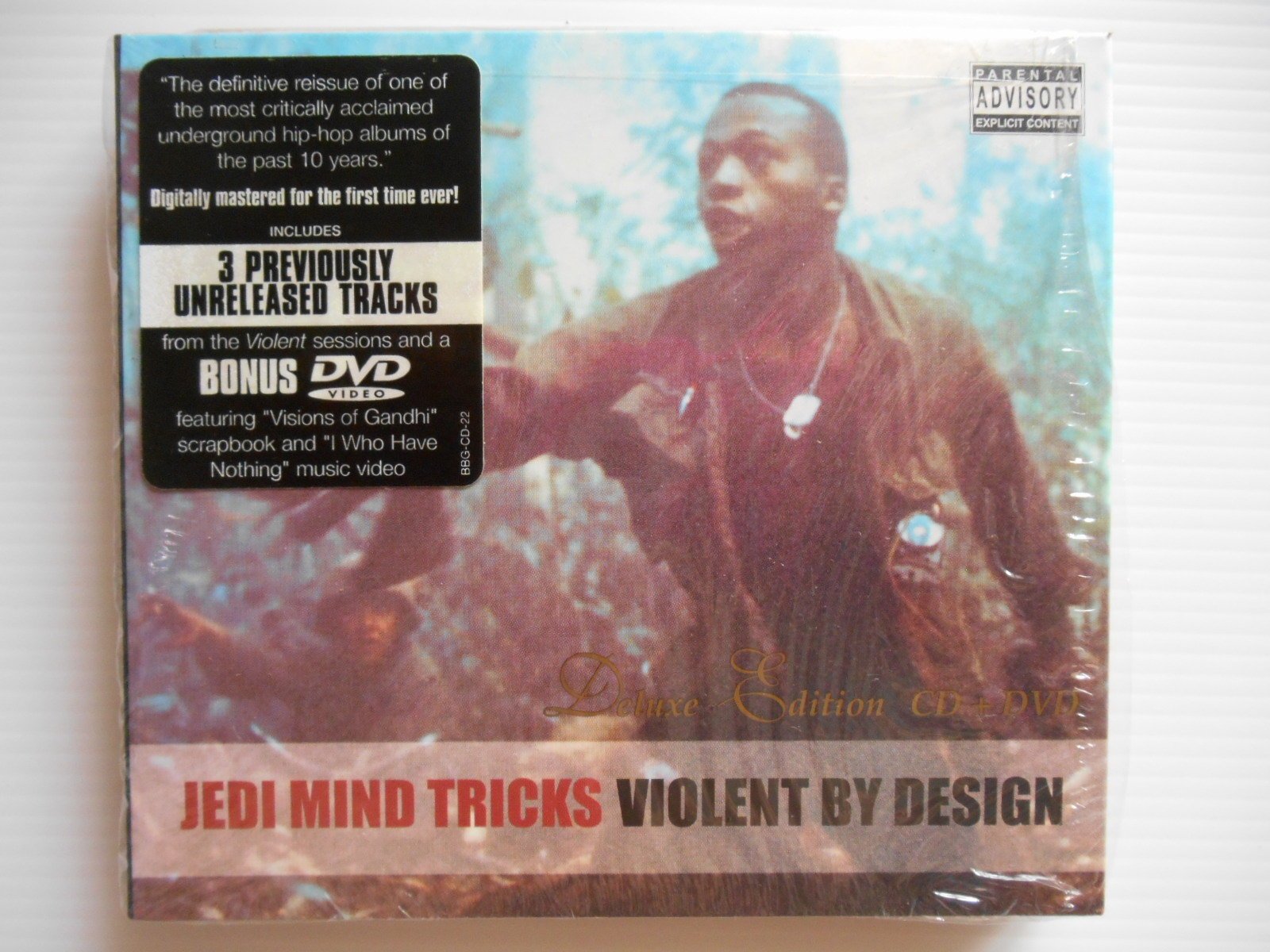 Jedi Mind Tricks - Violent by Design 進口美版 雙CD