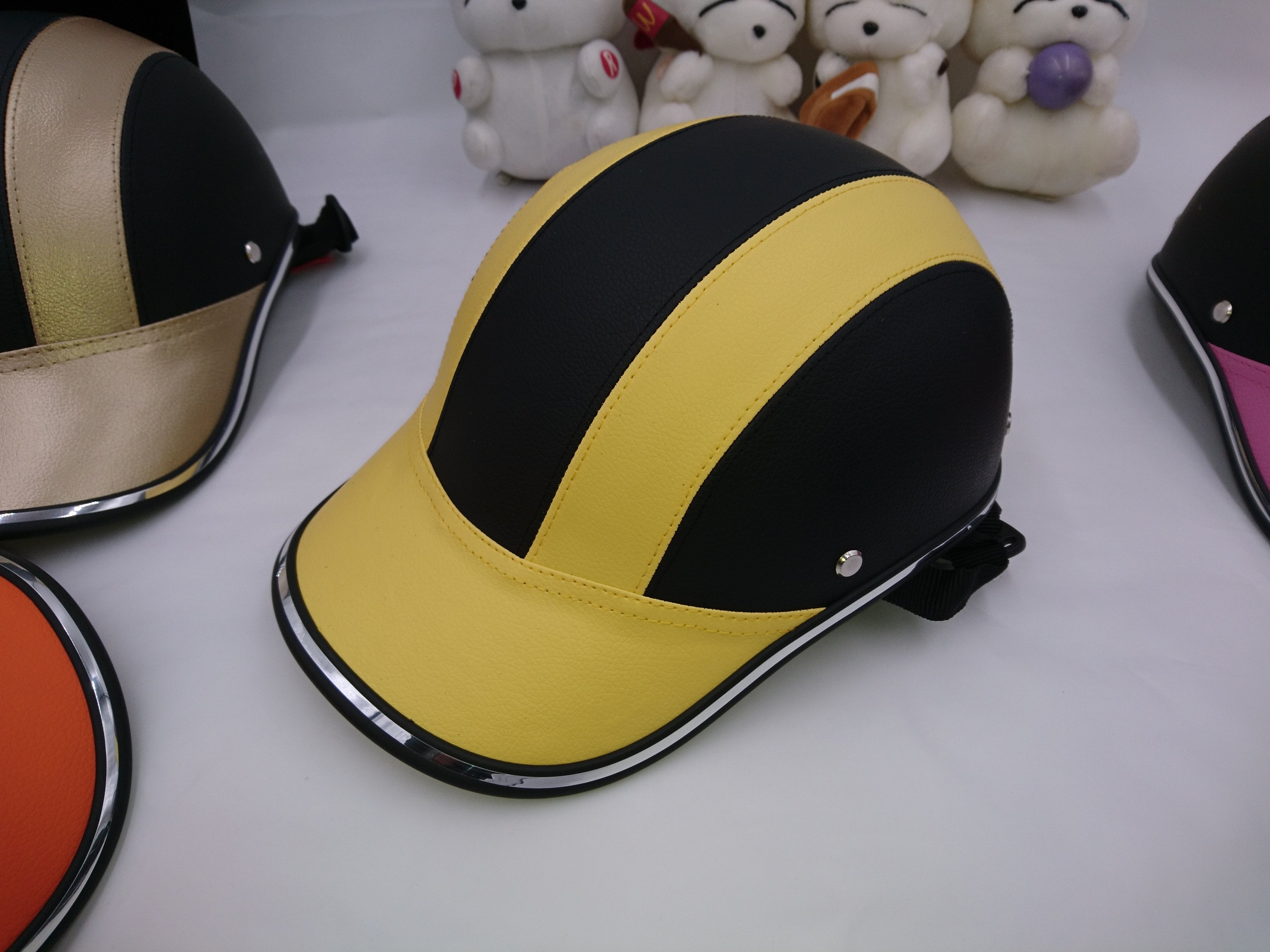 安全帽 2018最新款 電動車、電動腳踏車半罩安全帽 個性輕便棒球式安全帽