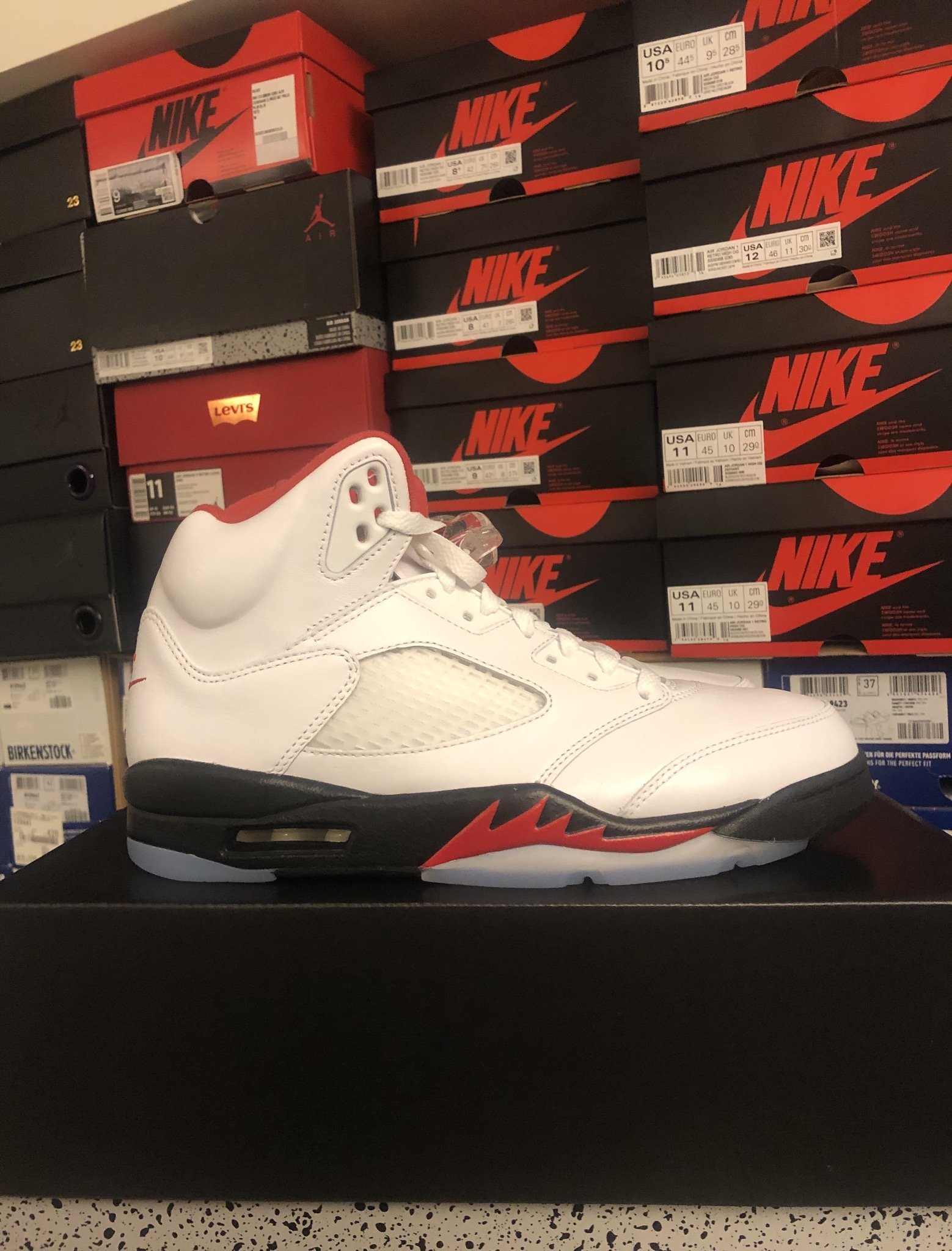 ＵＳ.10全新 Jordan5 AJ5 Fire Red 流川楓 DA1911-102