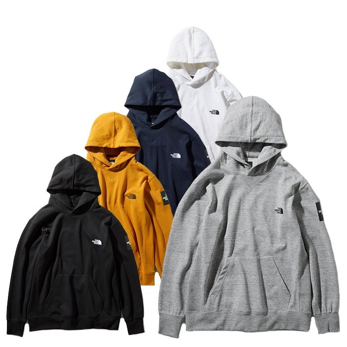 north face square logo hoodie