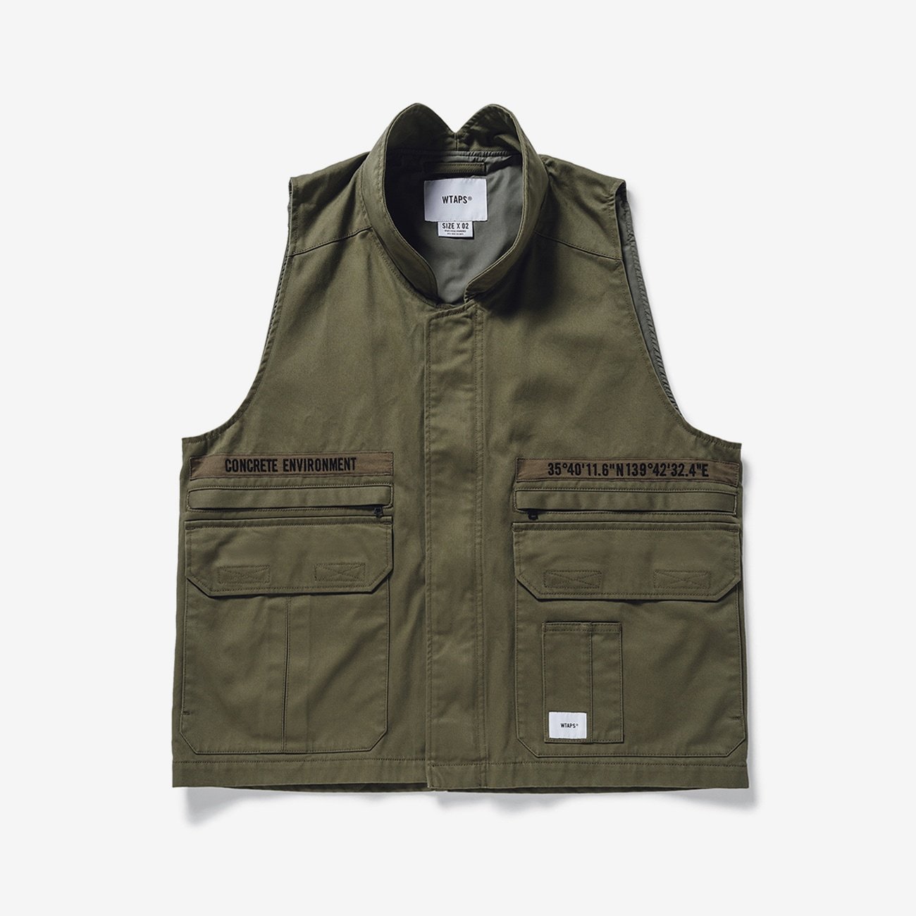 日貨代購CITY】 2021SS WTAPS REP VEST COTTON TWILL 工裝背心穿搭兩色