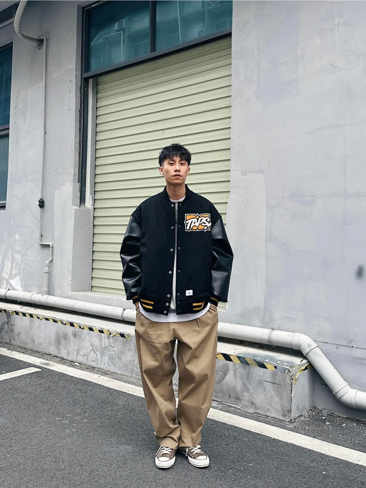 希望商店】WTAPS VARSITY JACKET.WOOL.MELTON.TOON 22AW 新年初售棒球