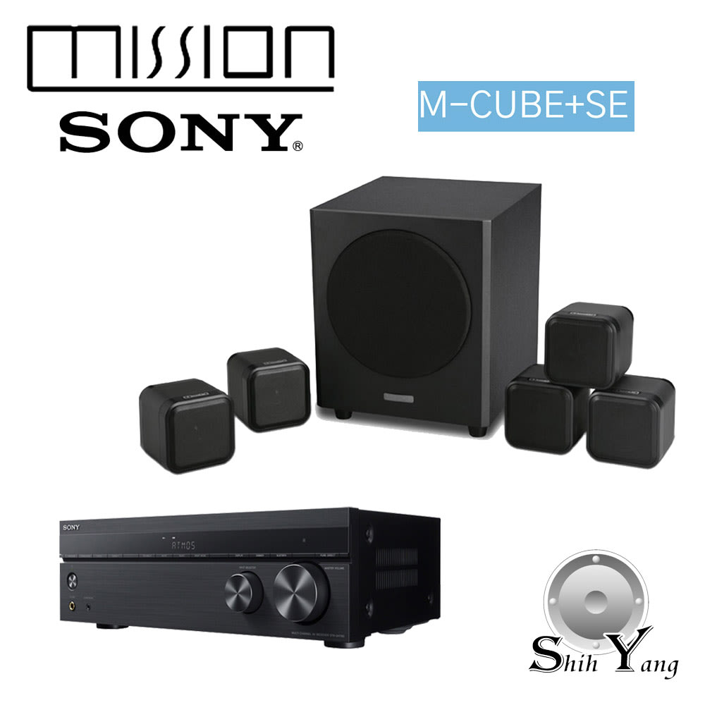 SONY STR-DH790 環繞擴大機 + Mission M-CUBE+SE 5.1聲道家庭劇院組合