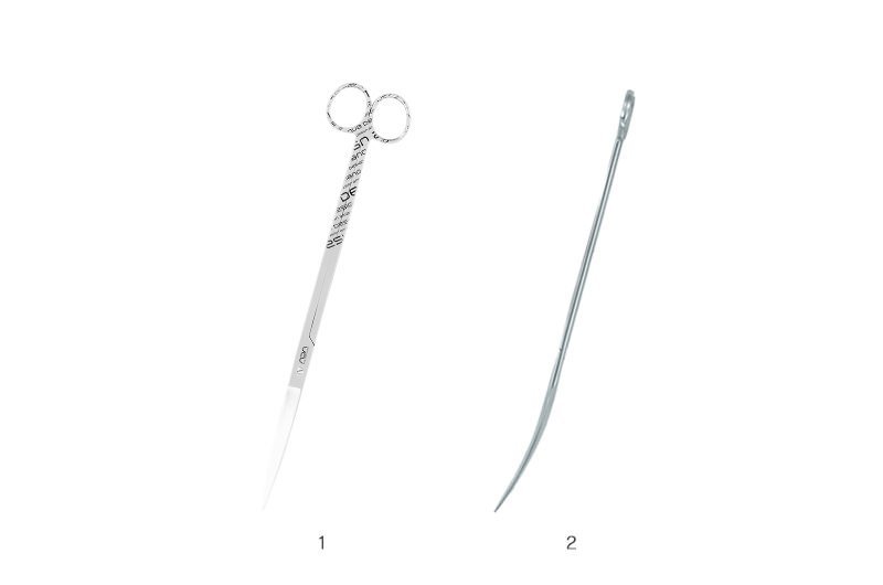 ◎ 水族之森 ◎ 日本 ADA Trimming Scissors (Curve type) 修剪專用不鏽鋼剪 2015