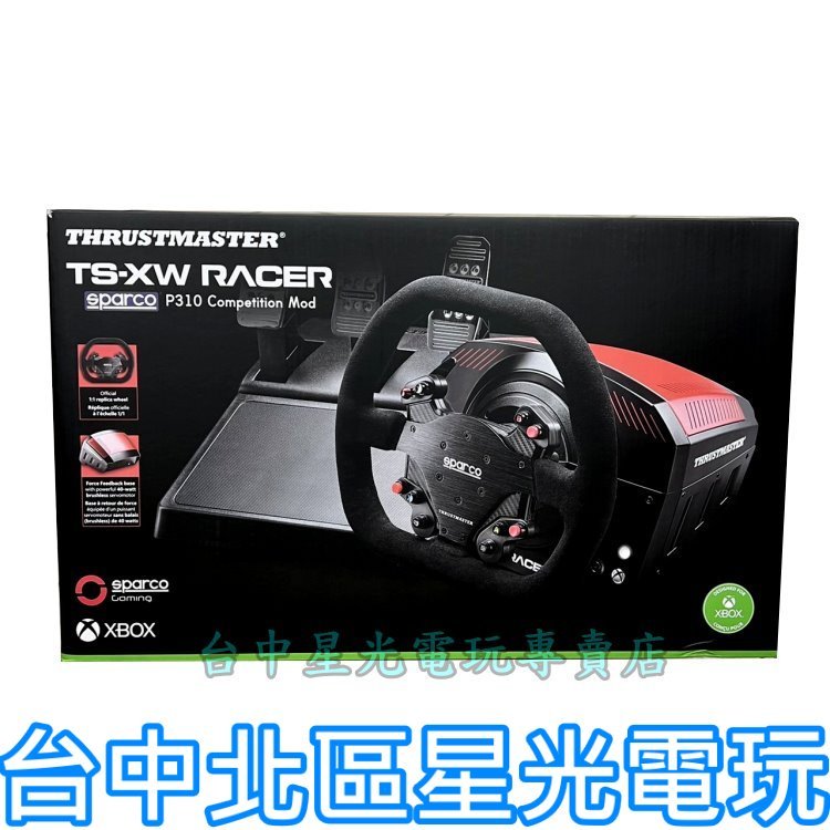 【XBOX周邊】 THRUSTMASTER TS-XW Racer Sparco P310 方向盤 支援PC【台中星光】