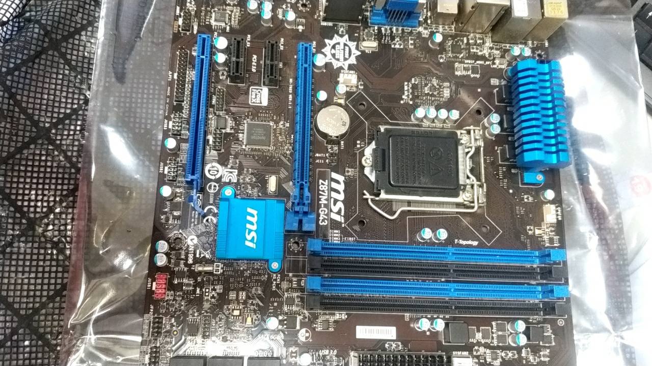 【玉昇電腦】微星 MSI Z87-G43   1150 主機板