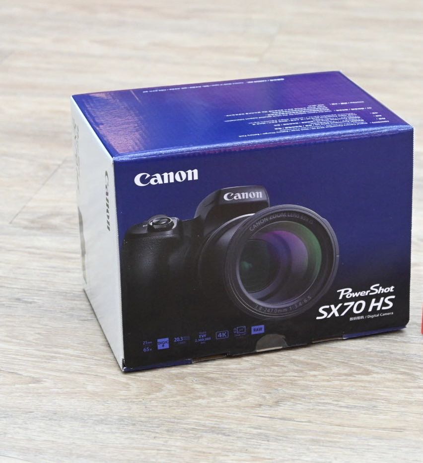 萬佳國際 現貨免運 台灣佳能公司貨Canon PowerShot SX70 HS 65倍光學 1cm近拍 數位相機 超望遠 打鳥 門市近西門捷運站