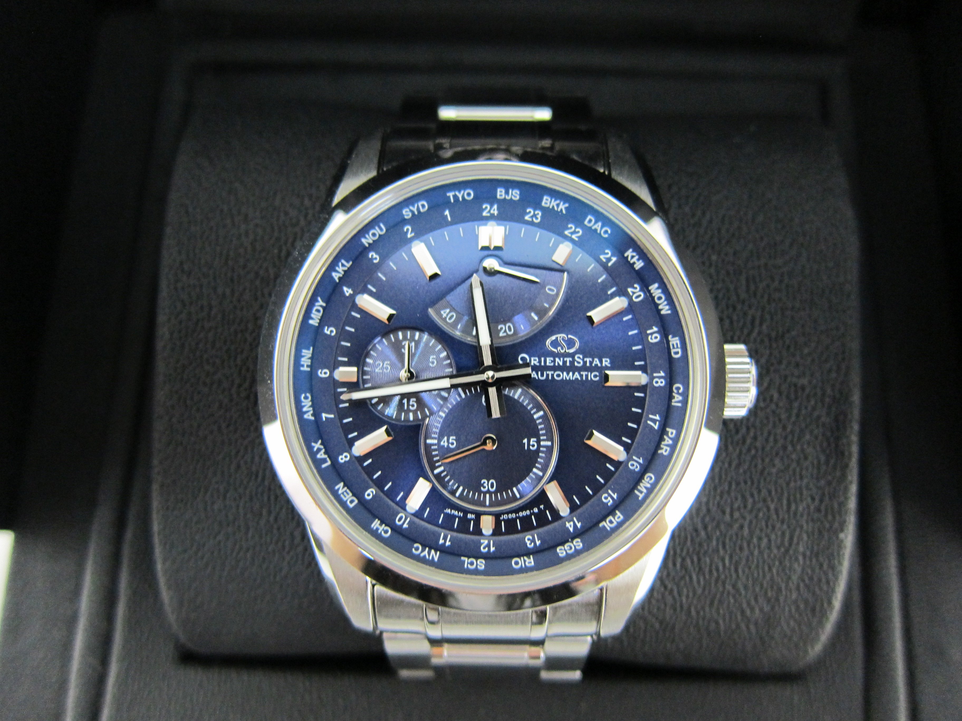 Orient Star SJC00002D WORLD TIME 24 14500