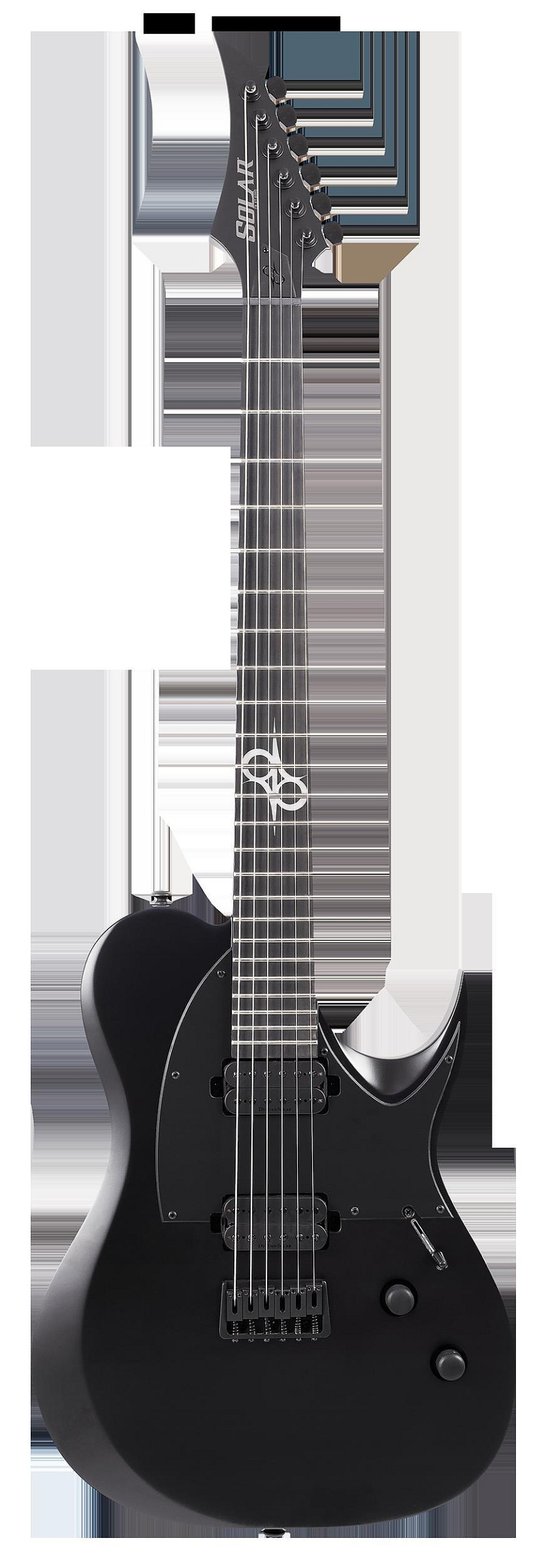 詩佳影音3月 Solar T2.6C電吉他Ola箱頭哥Tele款新派金屬重型啞光黑色前衛影音設備