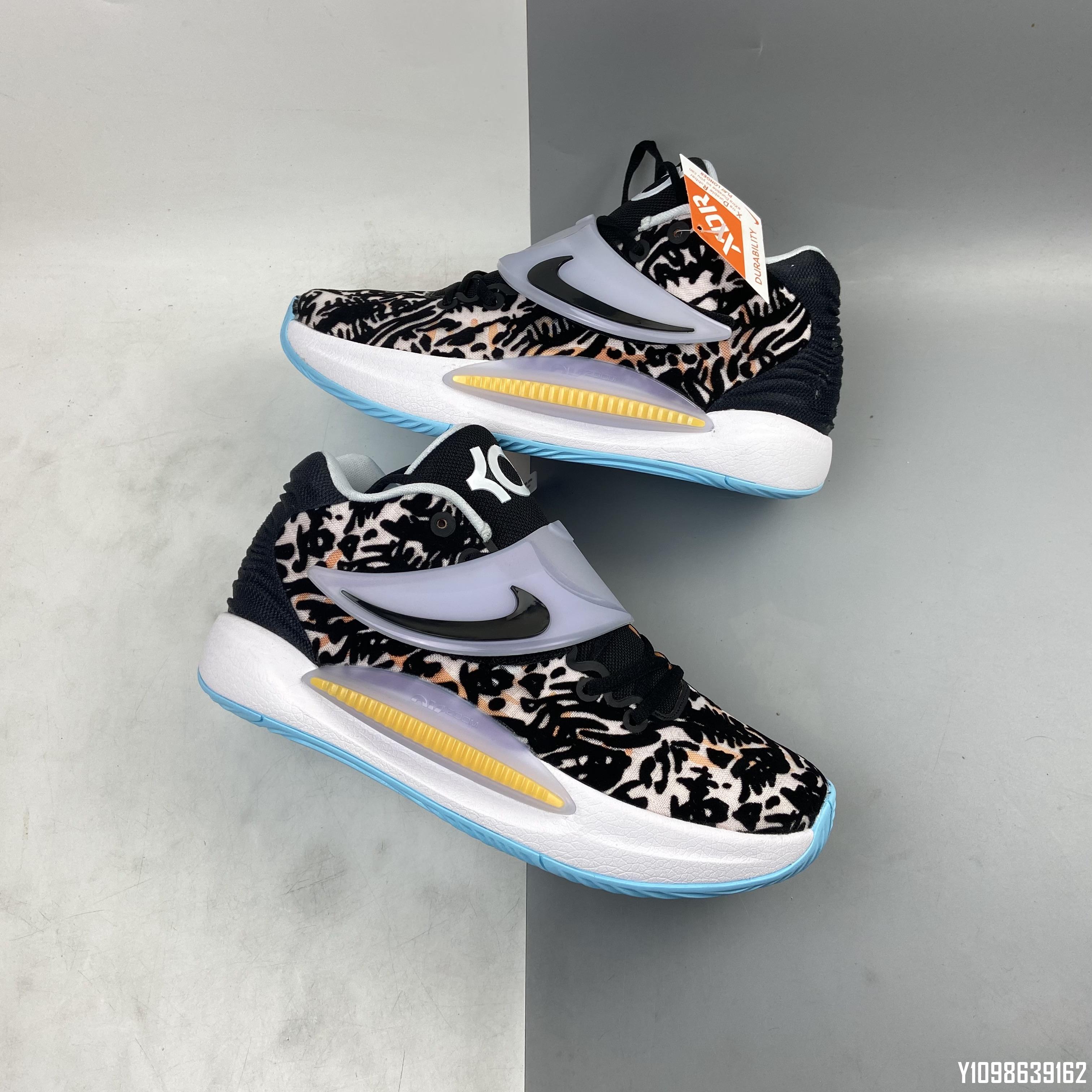 NIKE Zoom KD14 EP 14 CZ0170-001 耐磨底實戰訓練籃球鞋男鞋| Yahoo