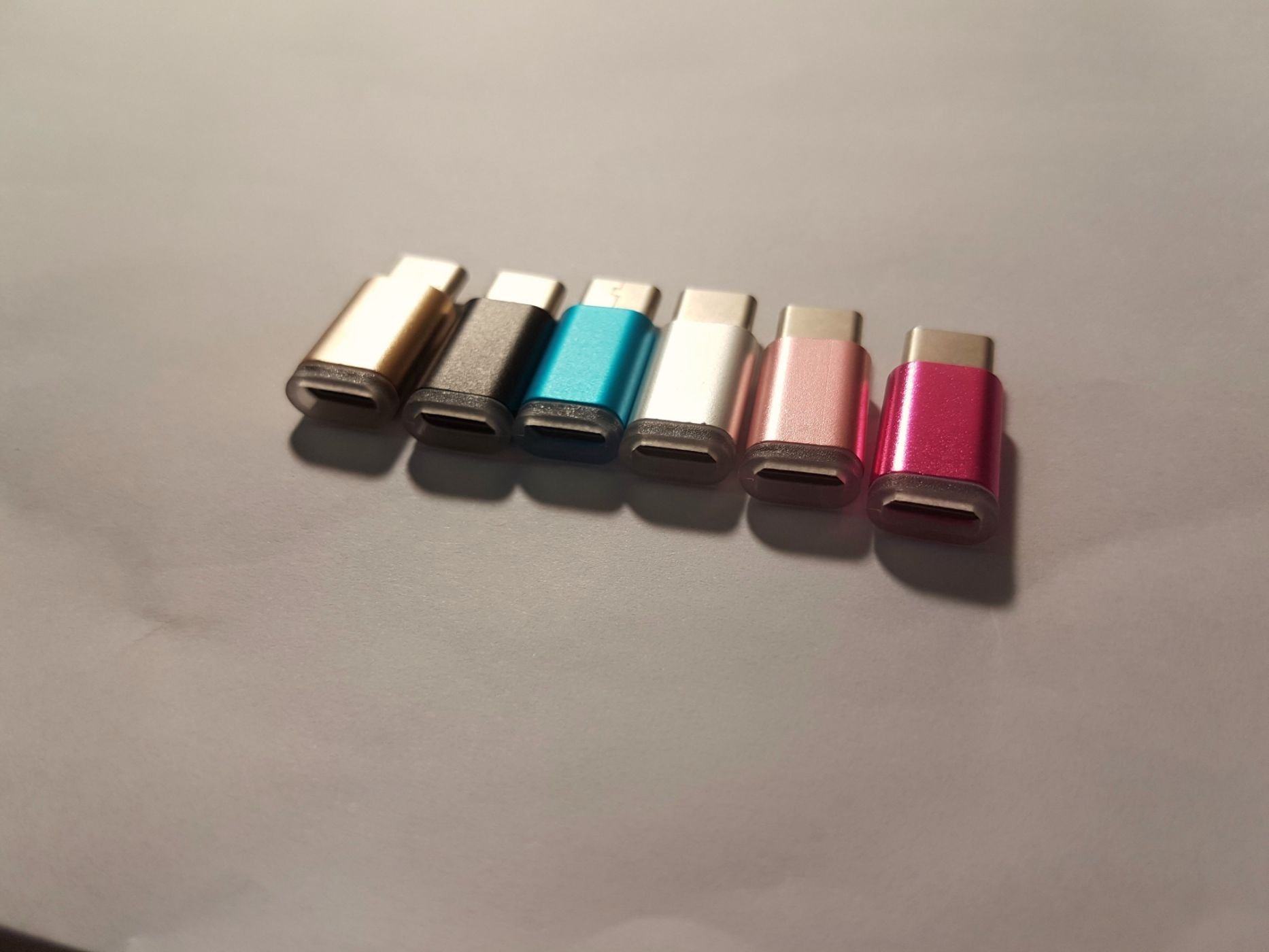 金屬 typec 轉接頭 microusb 轉 蘋果 type c 手機轉接頭 OTG microusb母轉typec 公