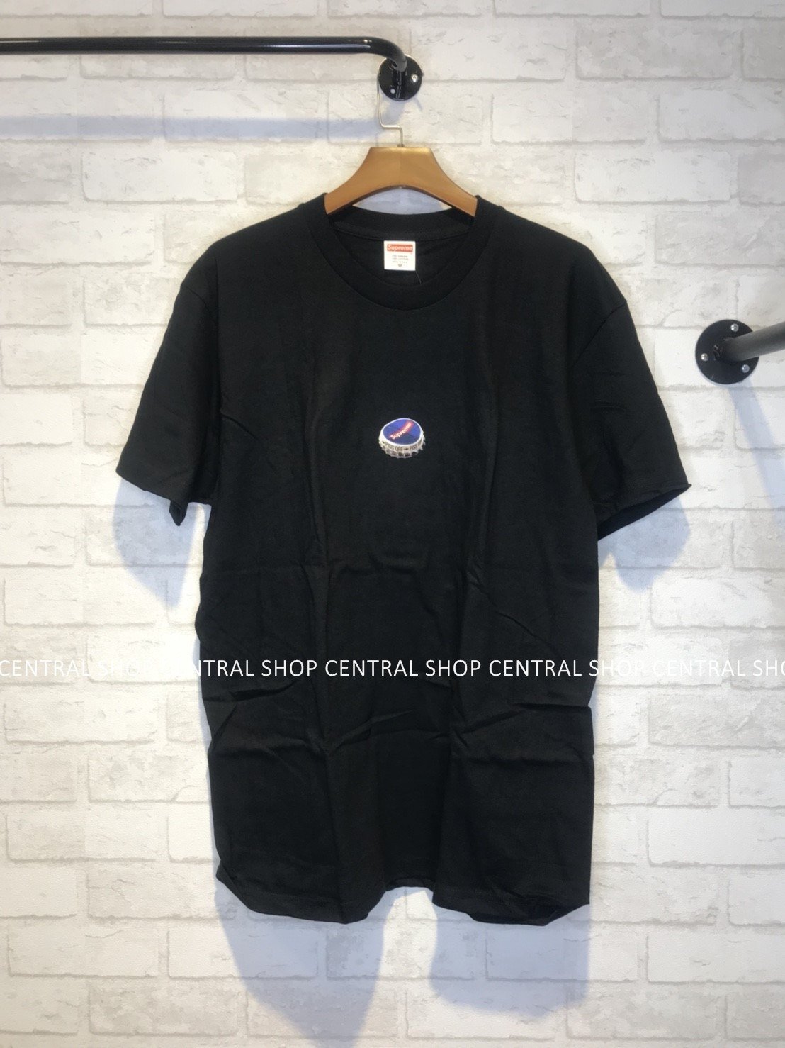 2018 Supreme Bottle Cap Tee 瓶蓋蓋子黑色S M 現貨不用等全新台中