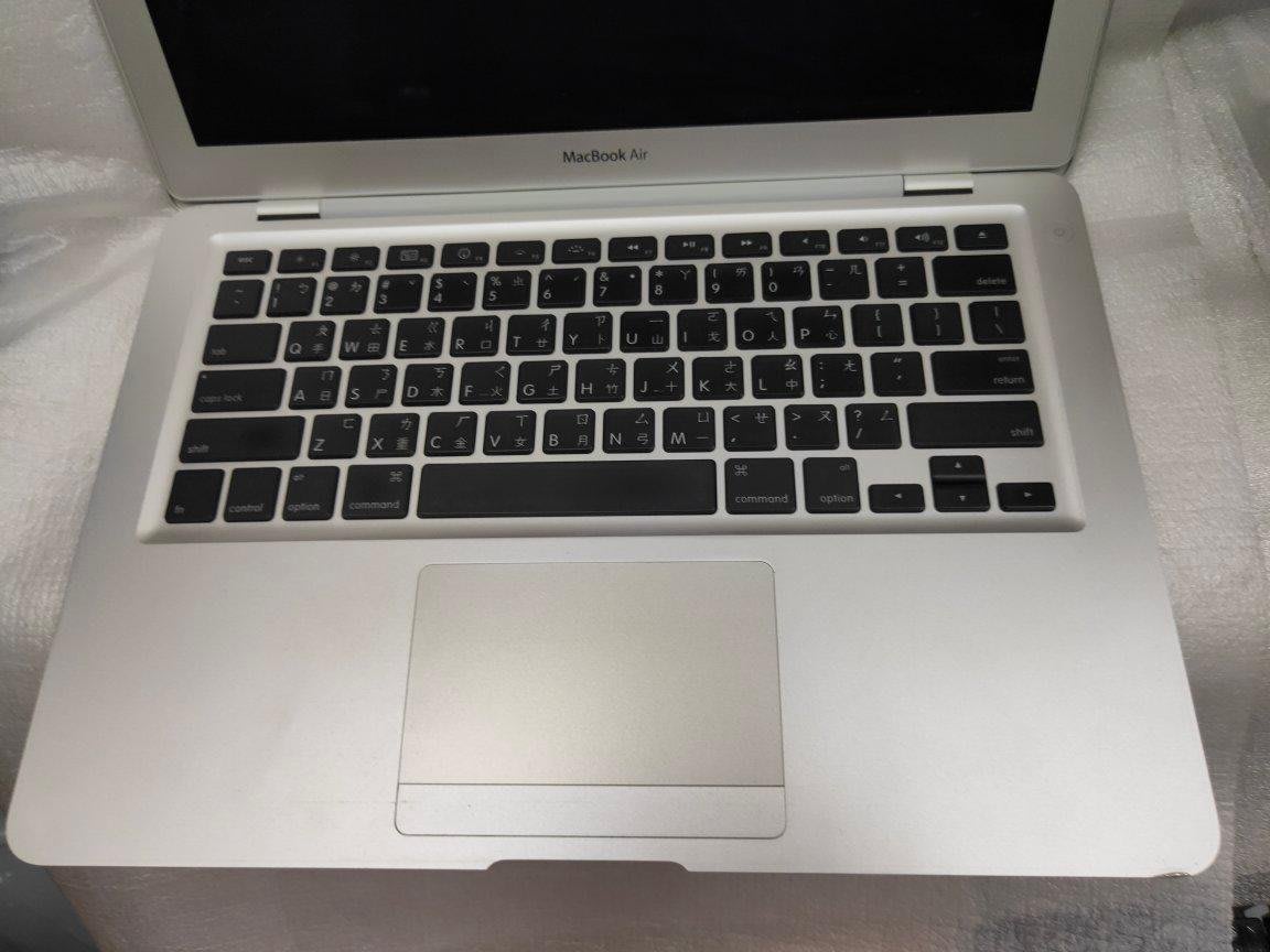 故障品Apple MacBook Air A1237 筆記型電腦殺肉機報帳機不保固無退換貨