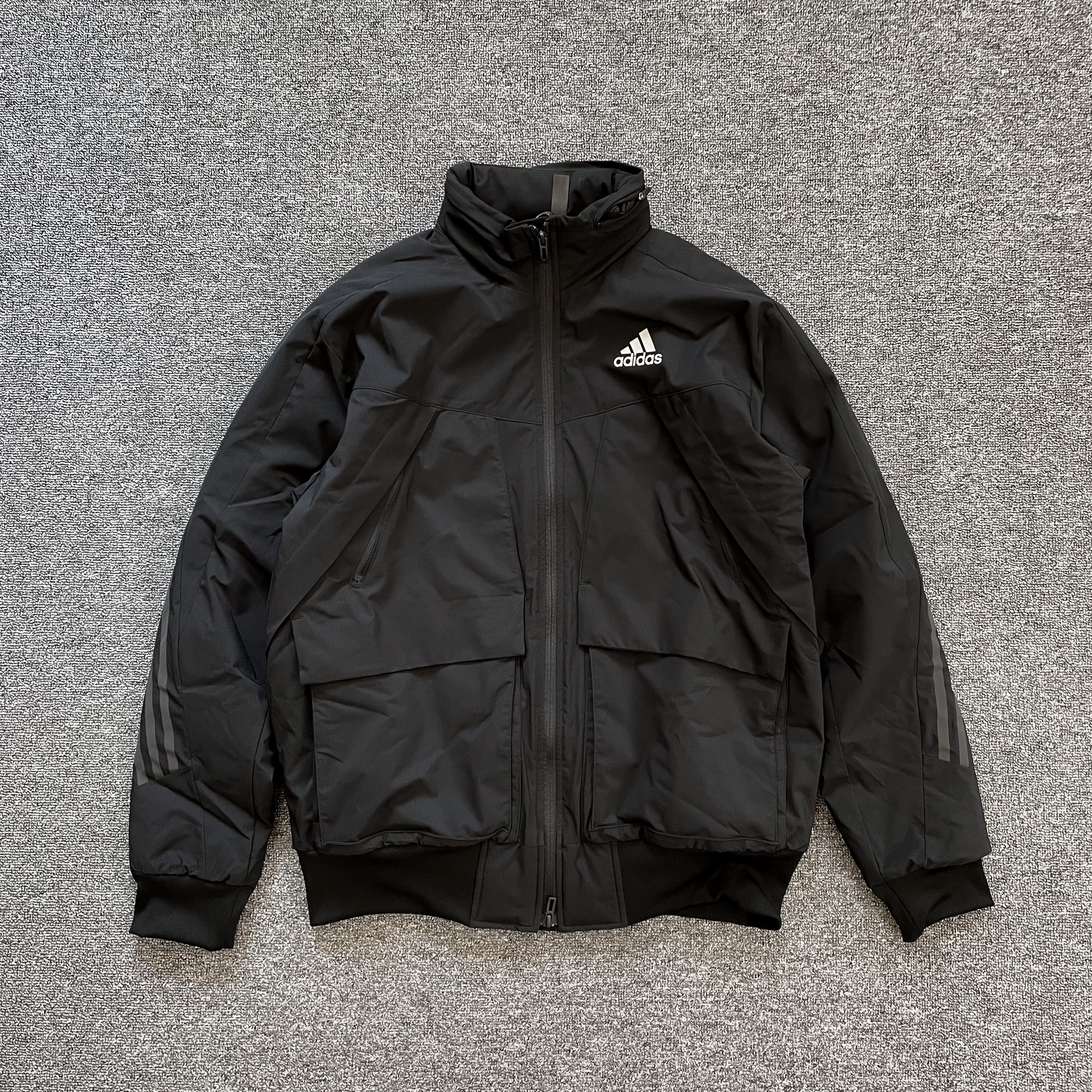 貳柒商店) adidas Wind.Rdy Jacket 男款 黑色 機能 防風 防潑水 保暖 外套 H40845