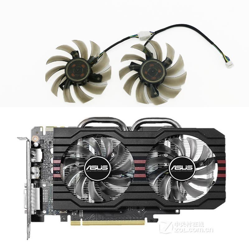 【華順五金批發】華碩GTX650TI 660Ti GTX750 GTX760 GTX770 R7260 顯卡雙風扇