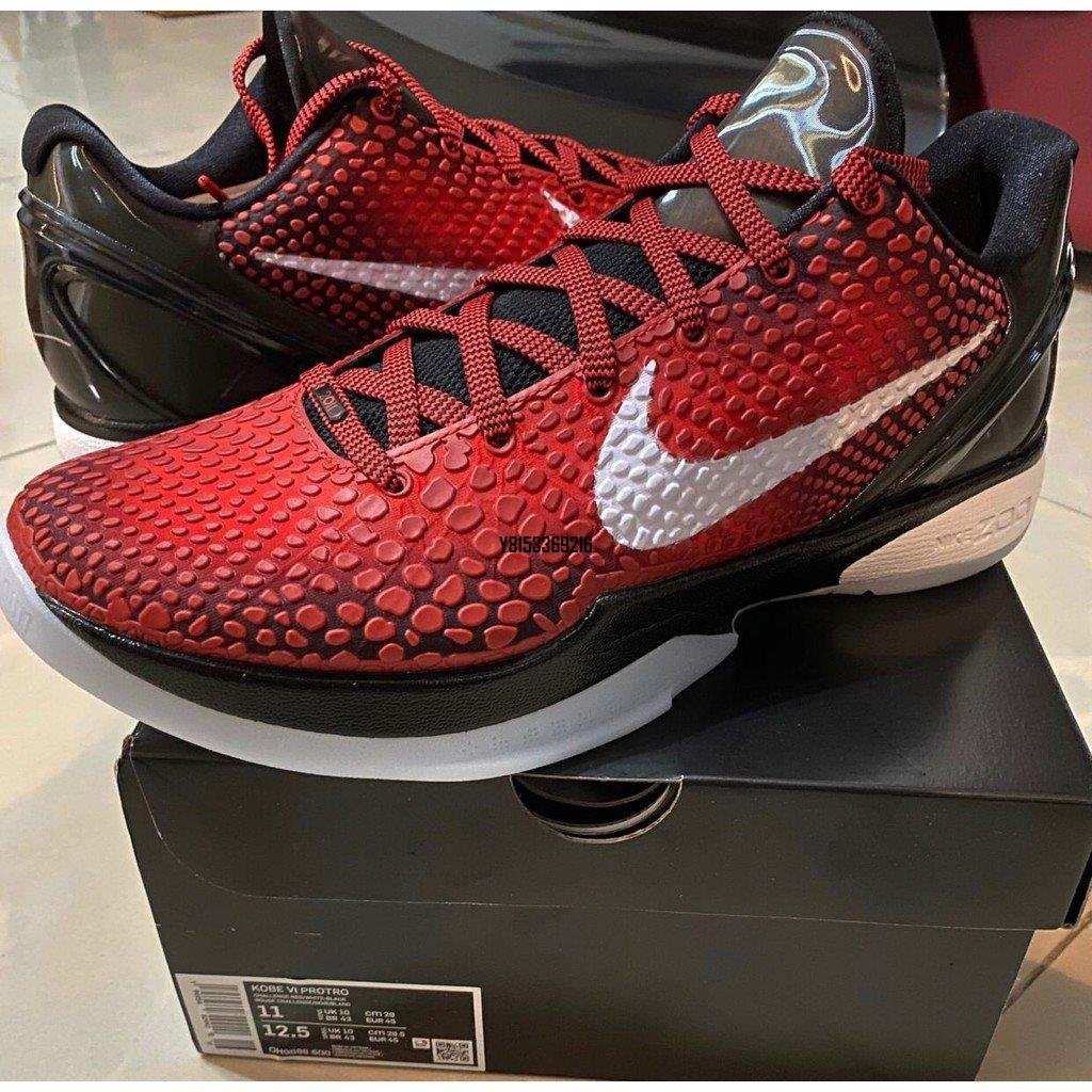 正品】Nike Kobe 6 Protro “All-Star ” 黑紅全明星2021復刻DH9888-600