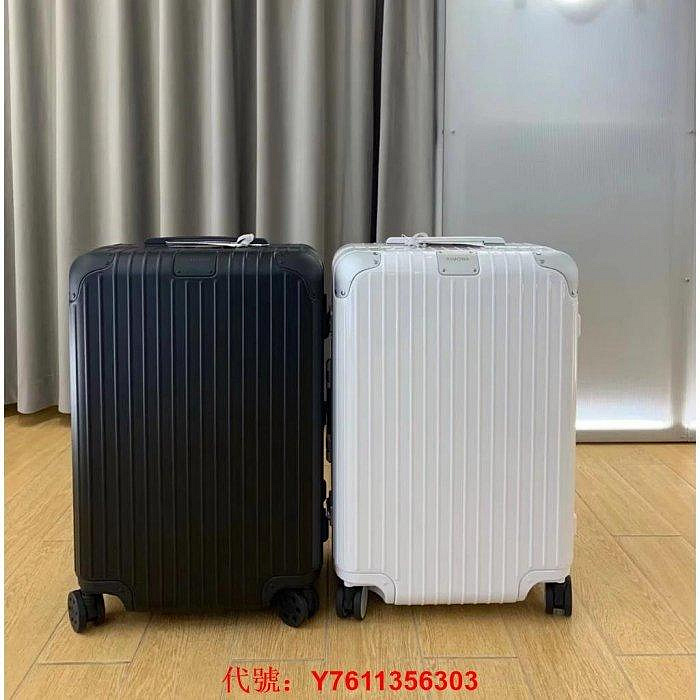 二手正品（98成新） RIMOWA Hybrid Cabin 20寸 霧面黑色 聚碳酸酯材質 登機箱 88352674