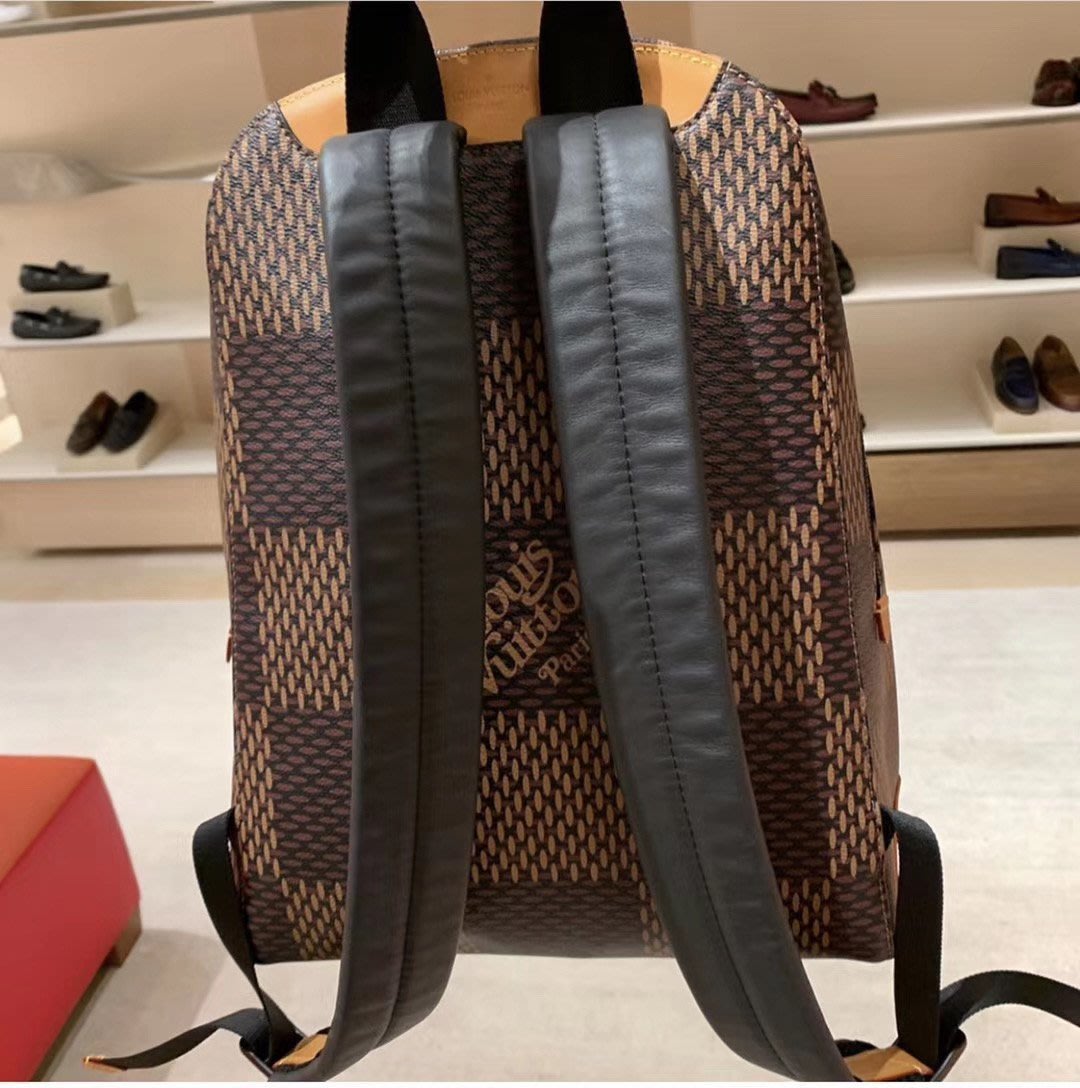 LV Campus BACKAPCK X Nigo Virgil Abloh Giant Damier Ebene N40380