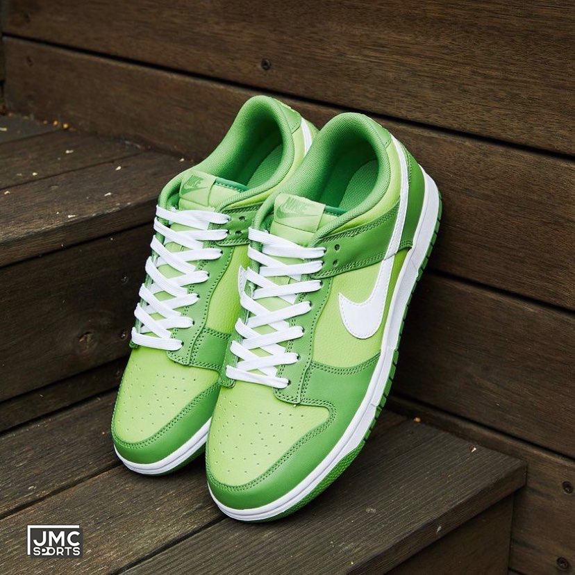 Nike Dunk Low Chlorophyll 綠白復古休閒鞋男女鞋DJ6188-300 | Yahoo