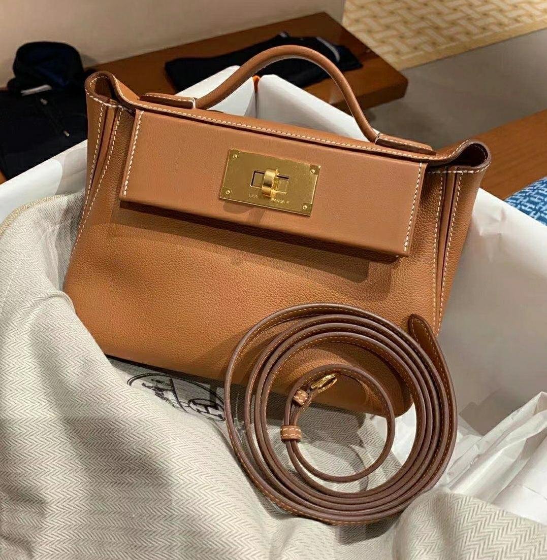 HERMES KELLY 2424 MINI TOGO Y