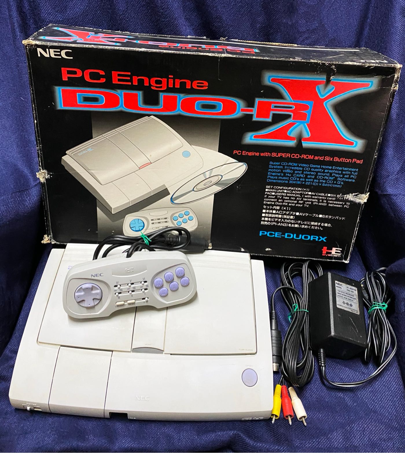 NEC PC Engine DUO-R X 二合一主機 收藏品