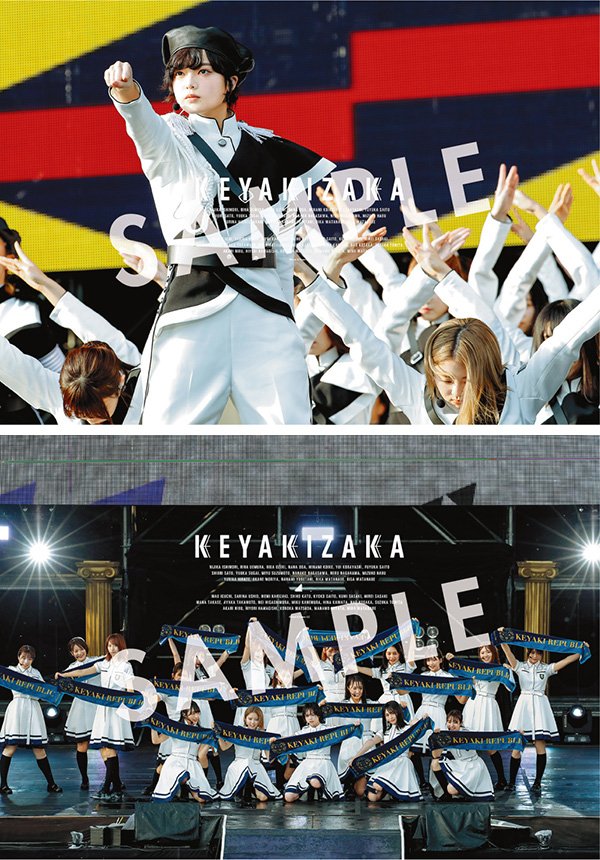 特價預購 HMV版 櫸坂46 欅坂46 欅坂46 欅共和国2018 櫸共和國 (日版初回限定盤BD藍光) 最新 2019