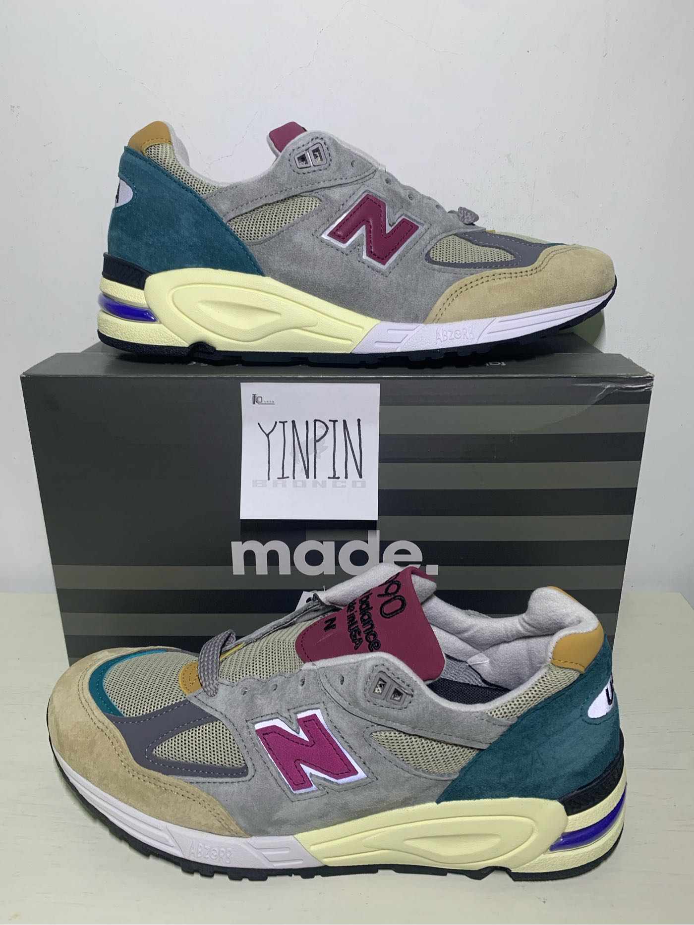 YP》NB990 V2 CP2 New Balance 元祖灰990v3 GY3 BS3 NB3 992 GR