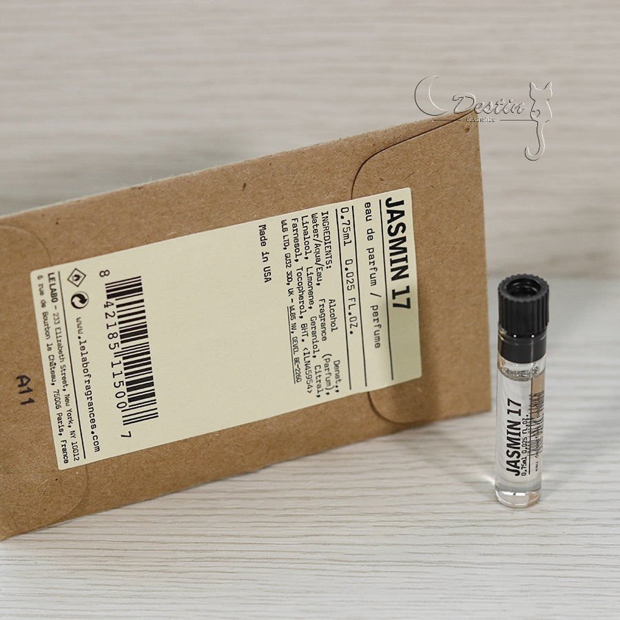 Le Labo 茉莉Jasmin 17 中性香水0.75mL 全新沾式試管香水| Yahoo奇摩拍賣