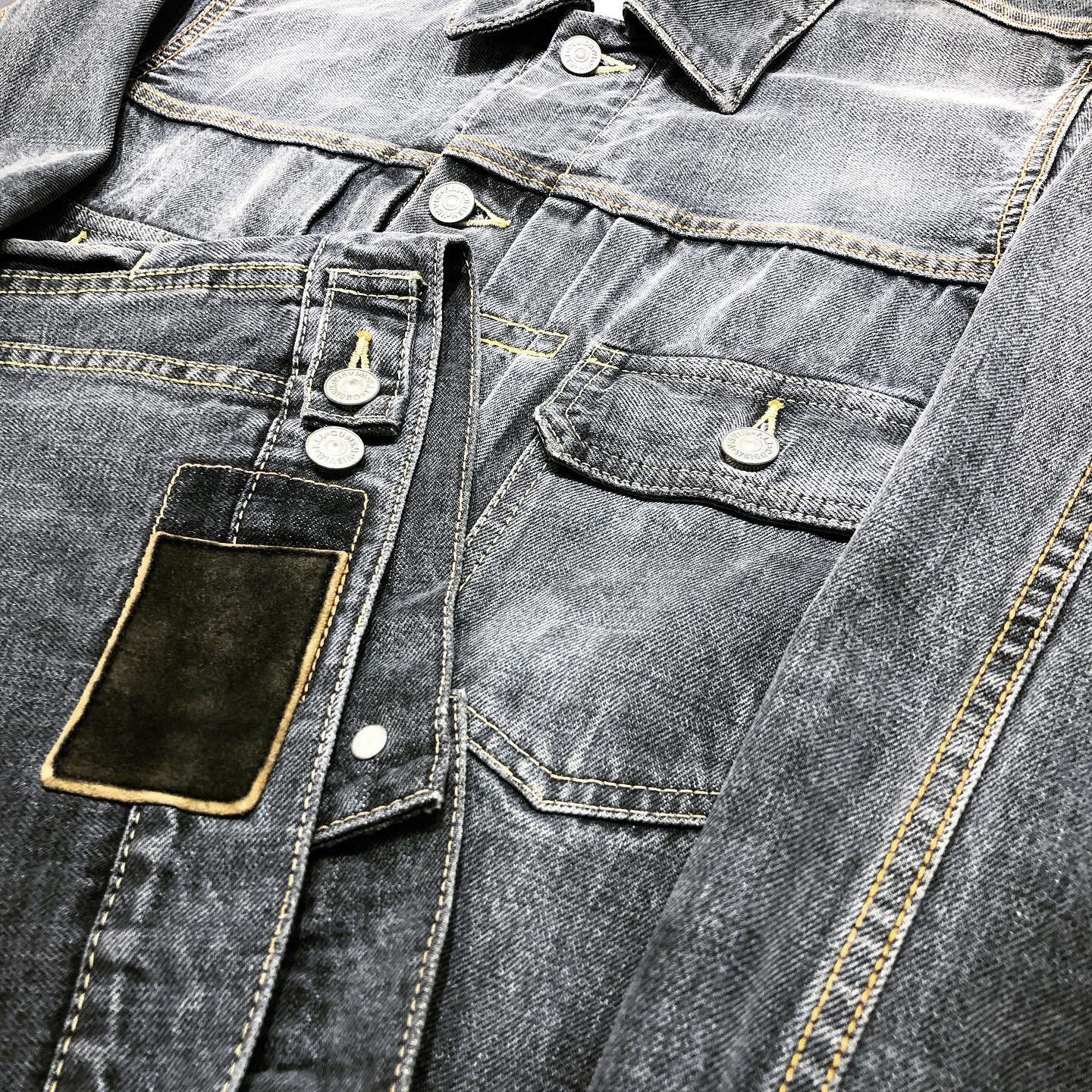 希望商店】VISVIM SS 101 JKT DAMAGED 14AW 絕版黑單寧水洗牛仔外套