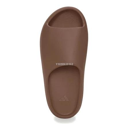 代購】Adidas YEEZY SLIDE FLAX 可可棕咖啡經典時尚休閒拖鞋FZ5896男女