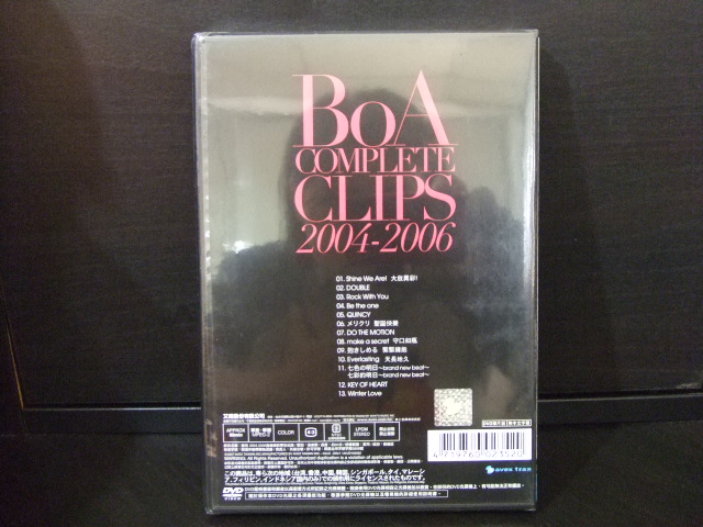 寶兒BOA 2004-2006音樂錄影帶全紀錄DVD 全新未拆封| Yahoo奇摩拍賣