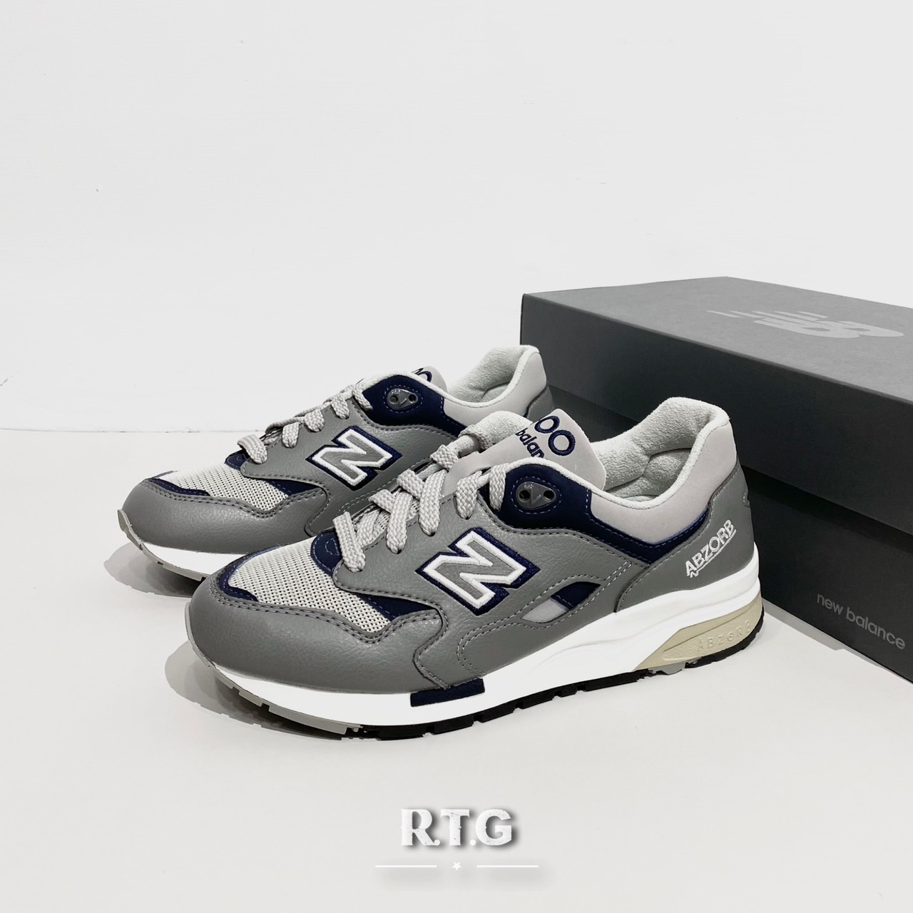 RTG】NEW BALANCE 1600 CM1600LG 灰色皮革拼接元祖灰運動休閒男女鞋