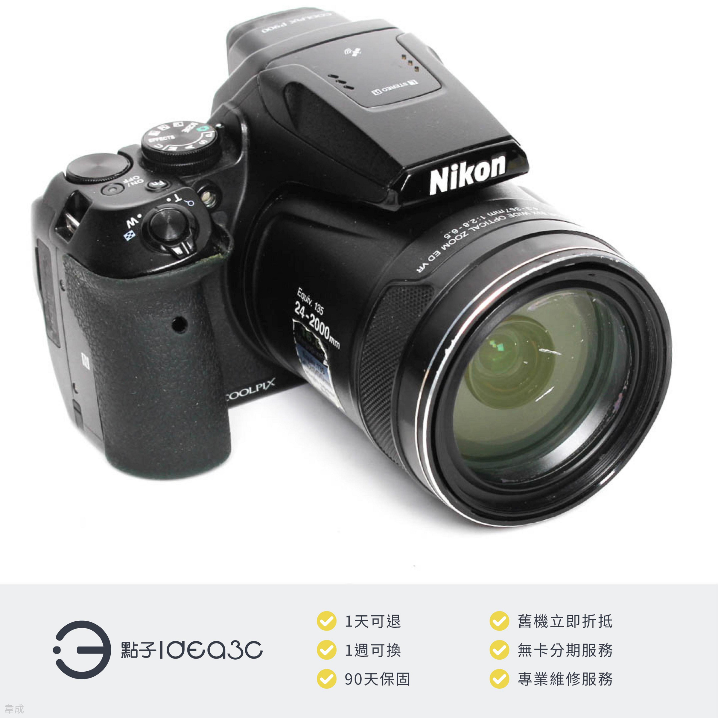「點子3C」Nikon COOLPIX P900 平輸貨【店保3個月】83X光學變焦 1600萬畫素 3吋LCD螢幕 光學減震 類單眼相機 DM923
