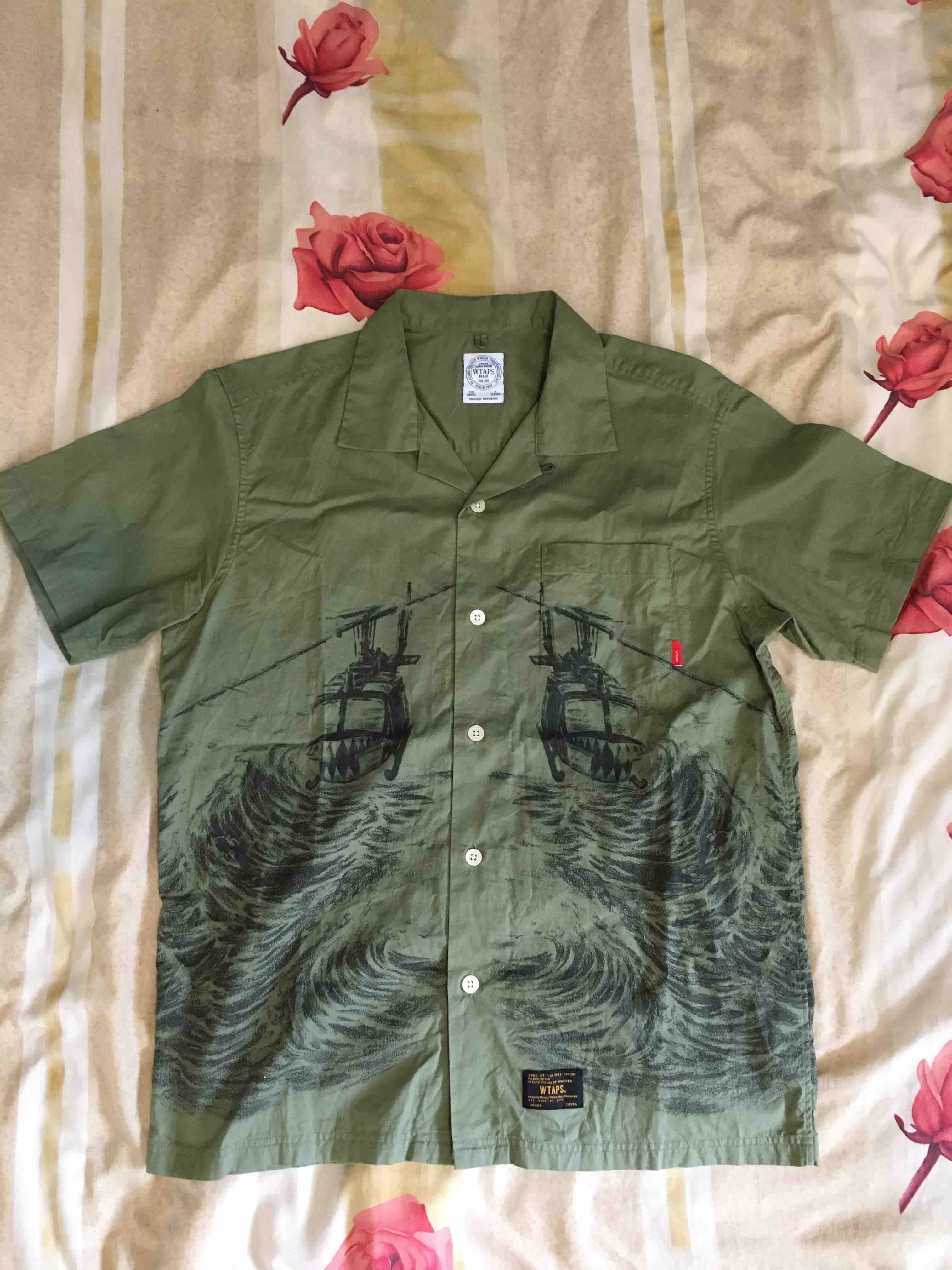 WTAPS 17SS DECK TEXTILE BUDS JUNGLE STOCK OD 軍綠直升機六叔余文樂