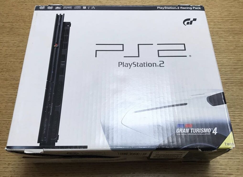 SONY PlayStation 2 PS2 Slim SCPH-70000GT GT4 跑車浪漫旅4 限定同捆版 收藏出售